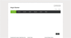 Desktop Screenshot of hayriesmer.com